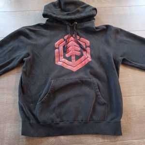 Element Skateboarding Y2K Tree Logo Pullover Hoodie Medium